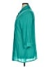 Alfani Teal Long Sleeve Button-Down Shirt Size XL - photo 5