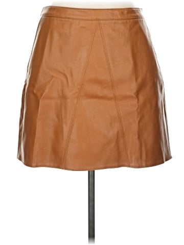 Bar III Faux Leather Skirt (view 1)
