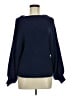 Line & Dot Blue Pullover Sweater Size M - photo 1