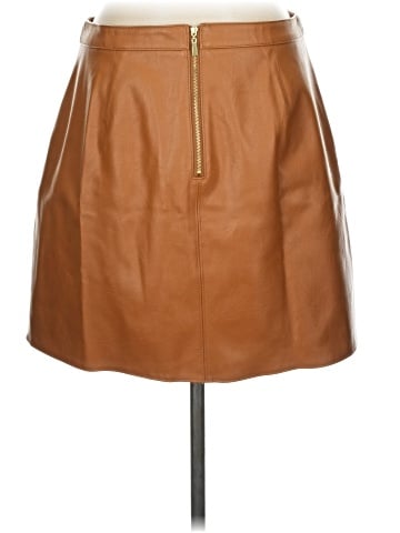 Bar III Faux Leather Skirt (view 2)