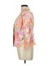 Sigrid Olsen Floral Pink Jacket Size 10 - photo 5