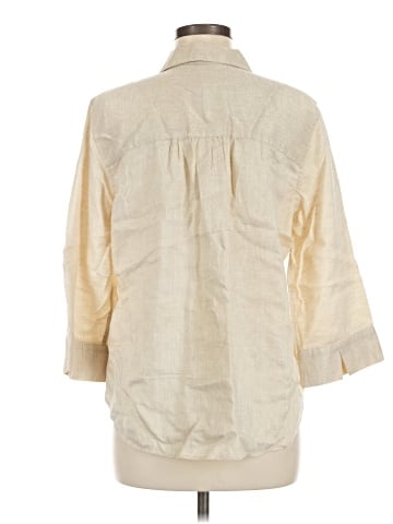 Chico's 3/4 Sleeve Button-Down Shirt (view 2)