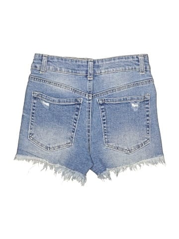 Wax Jean Denim Shorts (view 2)