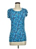 Attention Stars Blue Short Sleeve Top Size M - photo 1