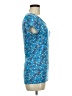 Attention Stars Blue Short Sleeve Top Size M - photo 4