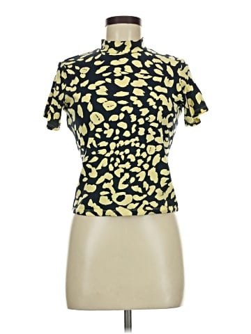 Monki Short Sleeve Turtleneck (view 1)