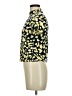 Monki Animal Print Yellow Short Sleeve Turtleneck Size M - photo 5