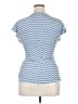 Max Studio Blue Short Sleeve Blouse Size XL - photo 2