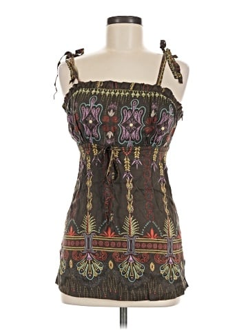 Kenzie Sleeveless Silk Top (view 1)