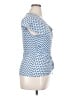 Max Studio Blue Short Sleeve Blouse Size XL - photo 4