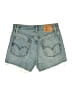 Levi's 100% Cotton Blue Denim Shorts Size 27 waist - photo 2