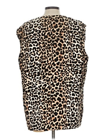 Topshop Faux Fur Vest (view 2)