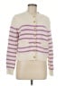 Boden 100% Cotton Stripes Purple Cardigan Size M - photo 1