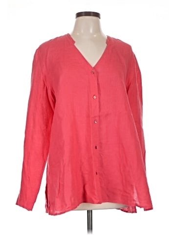 Eileen Fisher Long Sleeve Blouse (view 1)
