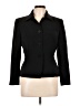 Le Suit 100% Polyester Black Blazer Size 10 Petite - photo 1