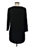 Chico's Black 3/4 Sleeve Top Size Med (1) - photo 2
