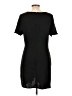 Everly 100% Polyester Solid Black Casual Dress Size L - photo 2