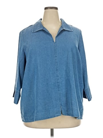 Foxcroft Long Sleeve Polo (view 1)