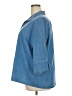 Foxcroft Blue Long Sleeve Polo Size 2X - photo 5