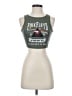 Romwe Green Sleeveless T-Shirt Size 2 - photo 1