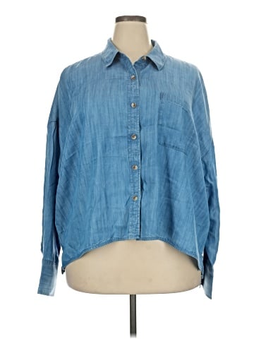Haven Well Within Long Sleeve Button-Down Shirt (view 1)