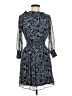 Westport 100% Polyester Paisley Blue Casual Dress Size 6 - photo 1