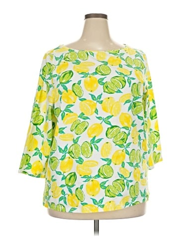 Talbots Outlet 3/4 Sleeve T-Shirt (view 1)