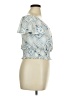 Monteau Blue Short Sleeve Top Size XL - photo 4