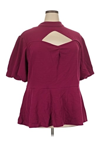 Ashley Stewart Short Sleeve Blouse (view 1)
