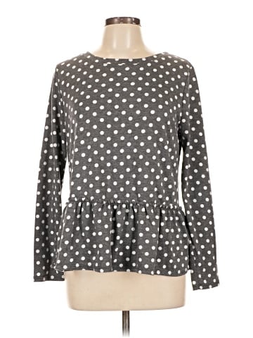 Green Envelope Long Sleeve Top (view 1)
