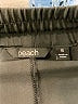 Peach Solid Black Dress Pants Size S - photo 7