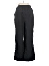 The Paragon 100% Polyester Solid Black Track Pants Size XL - photo 2