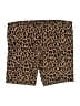 Wild Fable Animal Print Brown Shorts Size 2X - photo 1