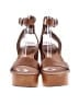 FRYE 100% Leather Brown Wedges Size 10 - photo 2