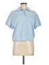 Vuori 100% Recycled Polyester Blue Short Sleeve Polo Size M - photo 1