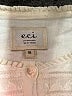 ECI 100% Cotton Ivory Short Sleeve Blouse Size 18 - photo 7