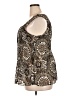 Serenade 100% Polyester Brown Sleeveless Blouse Size 2X - photo 5