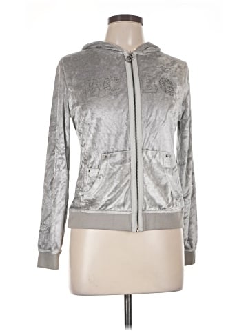 BCBGMAXAZRIA Zip Up Hoodie (view 1)