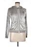 BCBGMAXAZRIA Silver Zip Up Hoodie Size L - photo 1