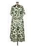BLOOMCHIC 100% Polyester Print Green Casual Dress Size 18 - 20 - photo 2