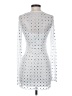 B. Darlin Polka Dots White Cocktail Dress Size 1 - 2 - photo 2