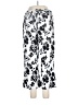 Robert Louis Floral White Casual Pants Size XL - photo 1
