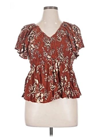 Angie Short Sleeve Blouse (view 1)