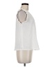 Mine White Short Sleeve Blouse Size M - photo 4