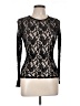Bongo Black Long Sleeve Top Size L - photo 1