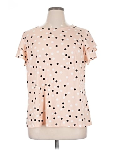 Adrianna Papell Short Sleeve Blouse (view 1)