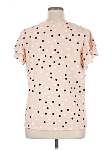 Adrianna Papell Short Sleeve Blouse (view 2)