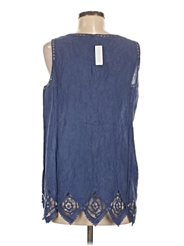 Soft Surroundings Sleeveless T-Shirt (view 2)