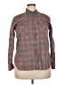 J.Crew Plaid Gray Long Sleeve Button-Down Shirt Size XXL - photo 1