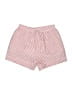 Dylan Checkered-gingham Red Shorts Size M - photo 1